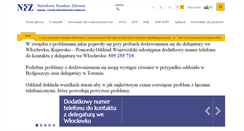 Desktop Screenshot of nfz-bydgoszcz.pl