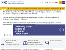 Tablet Screenshot of nfz-bydgoszcz.pl